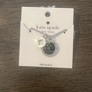 Kate Spade Silver Pendant Necklace
